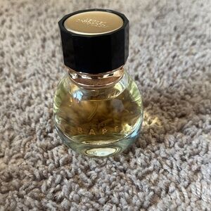Victoria's Secret Perfume with Black Cap and Gold Accents